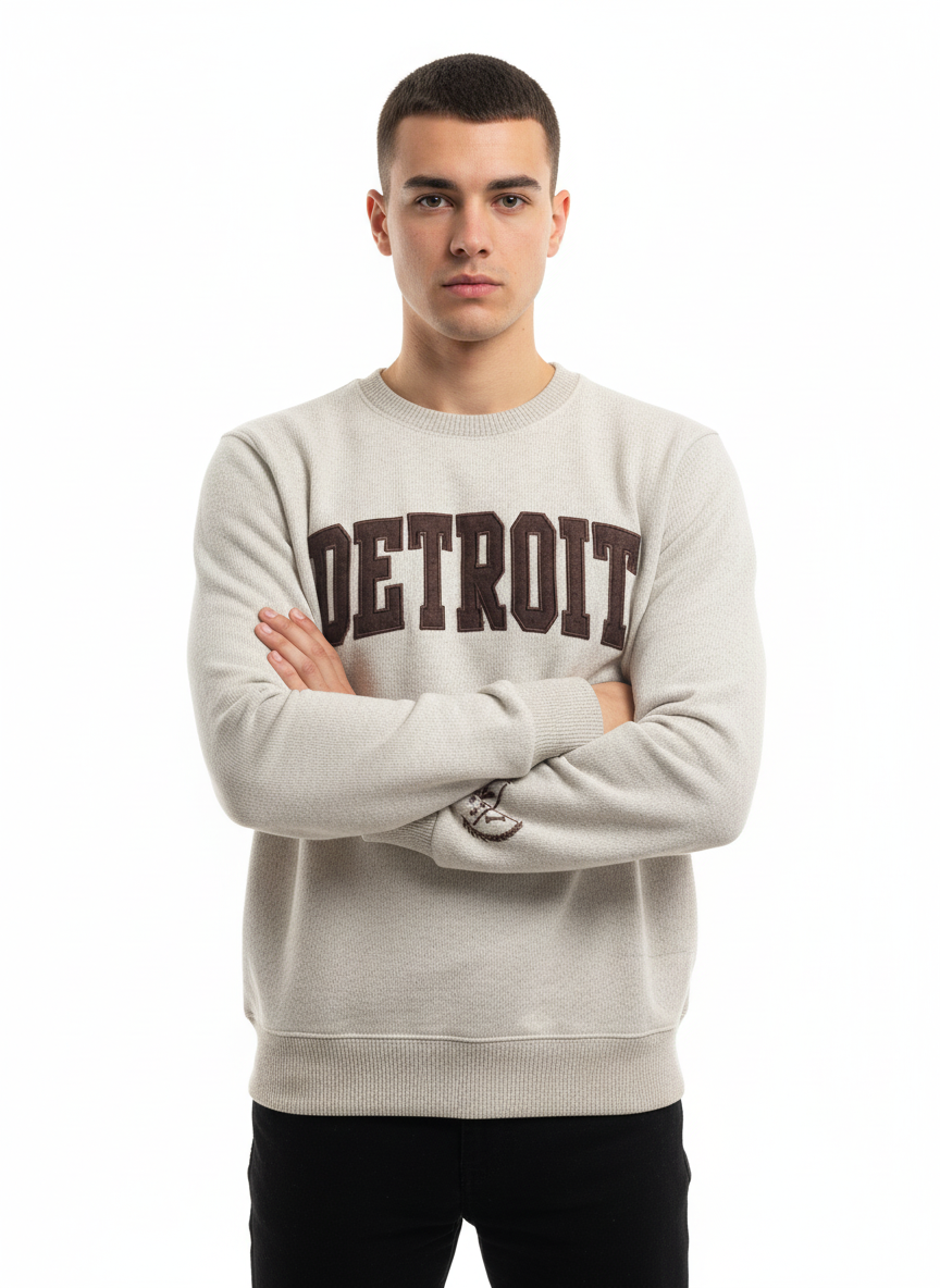 Men’s Casual Sweatshirt – Elegant Streetwear Pullover, Cozy & Durable